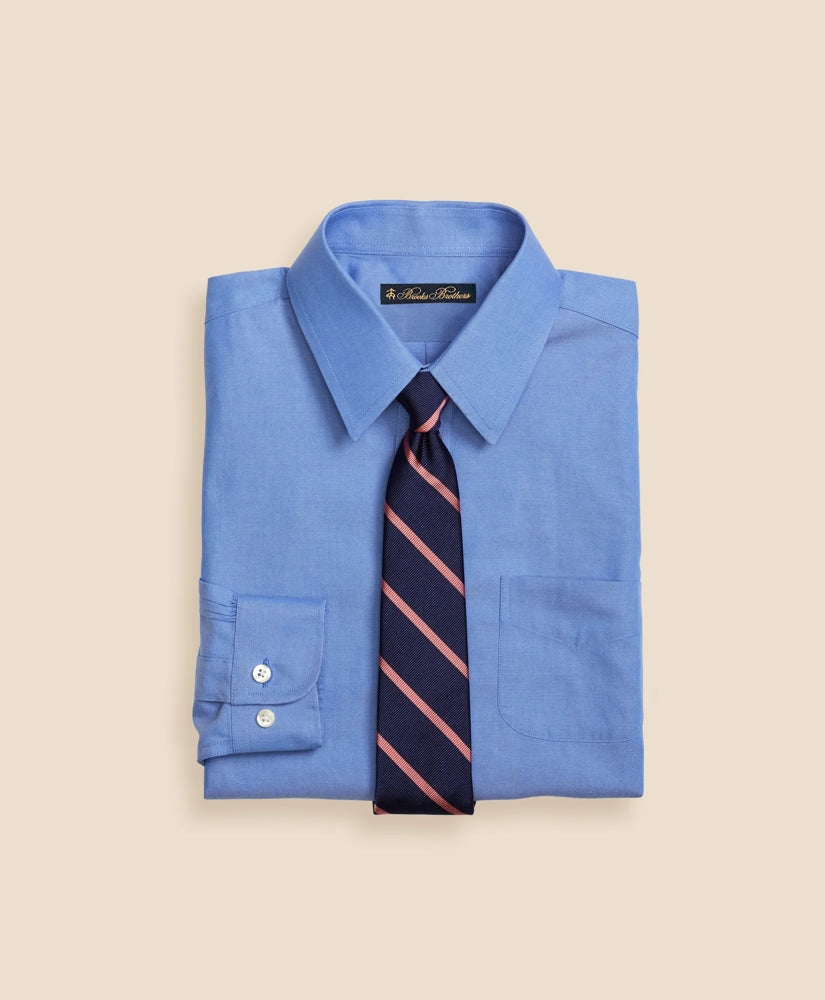 Boys Non-Iron Supima® Pinpoint Cotton Dress Shirt
