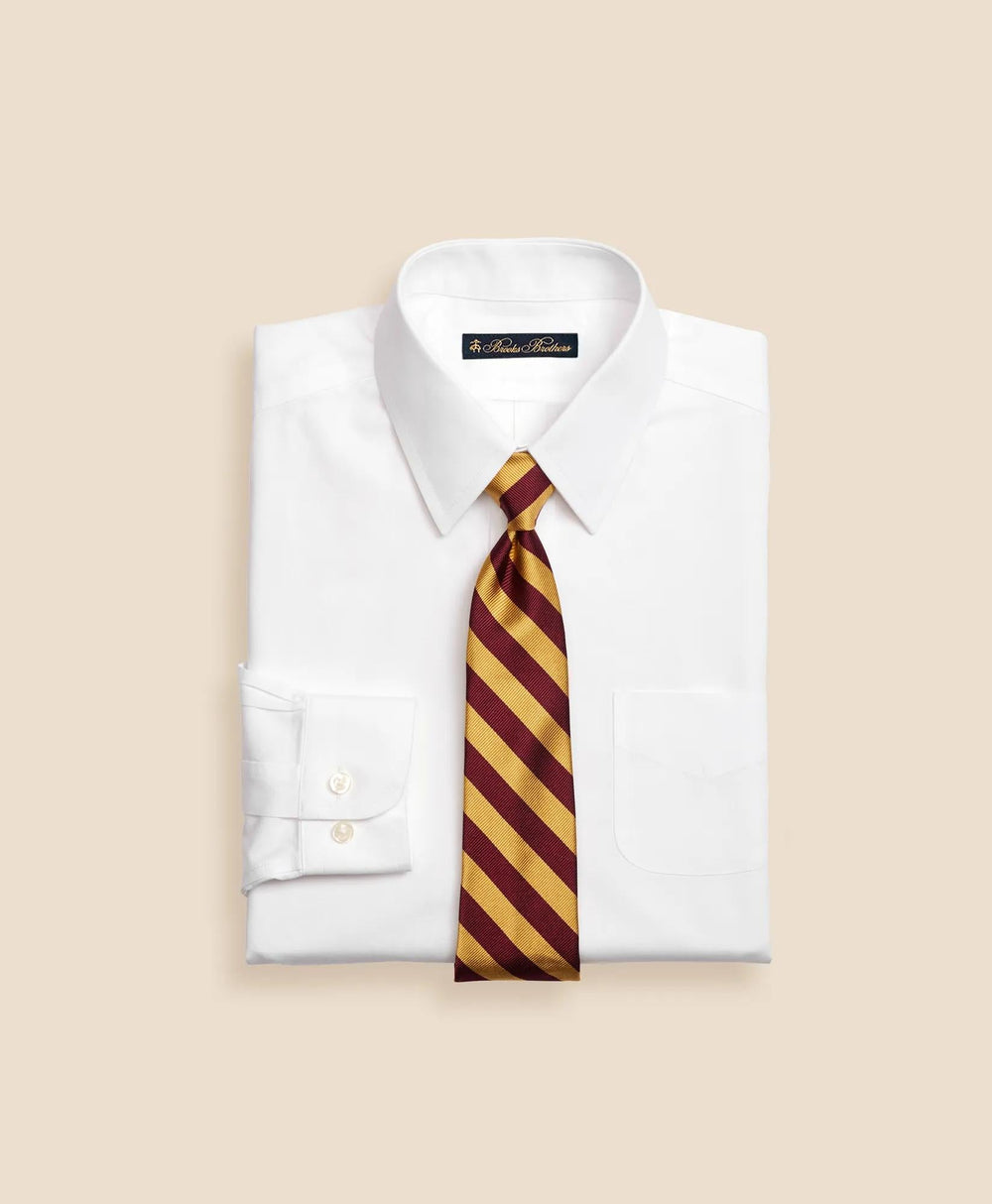 Boys Non-Iron Supima® Pinpoint Cotton Dress Shirt