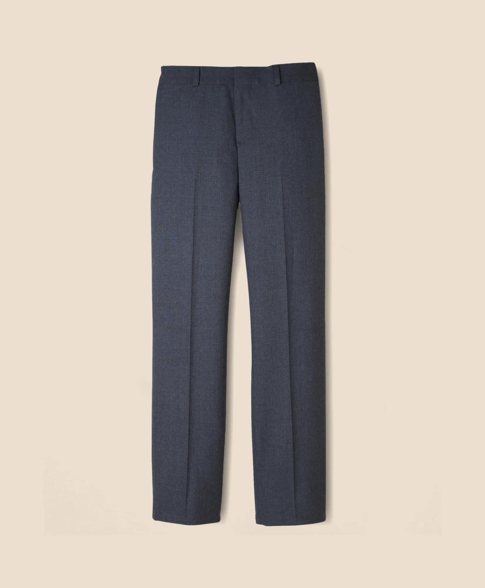 Boys Prep Wool-Blend Trousers