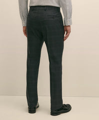 Brooks Brothers Explorer Collection Classic Fit Wool Windowpane Suit Pants