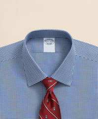 Brooks Brothers Explorer Collection Non-Iron Twill Ainsley Collar Gingham Dress Shirt