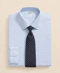 Brooks Brothers Explorer Collection Non-Iron Twill Ainsley Collar Gingham Dress Shirt
