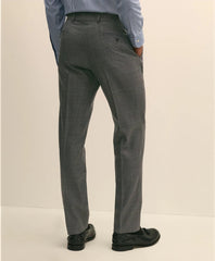 Brooks Brothers Explorer Collection Slim Fit Wool Overcheck Suit Pants