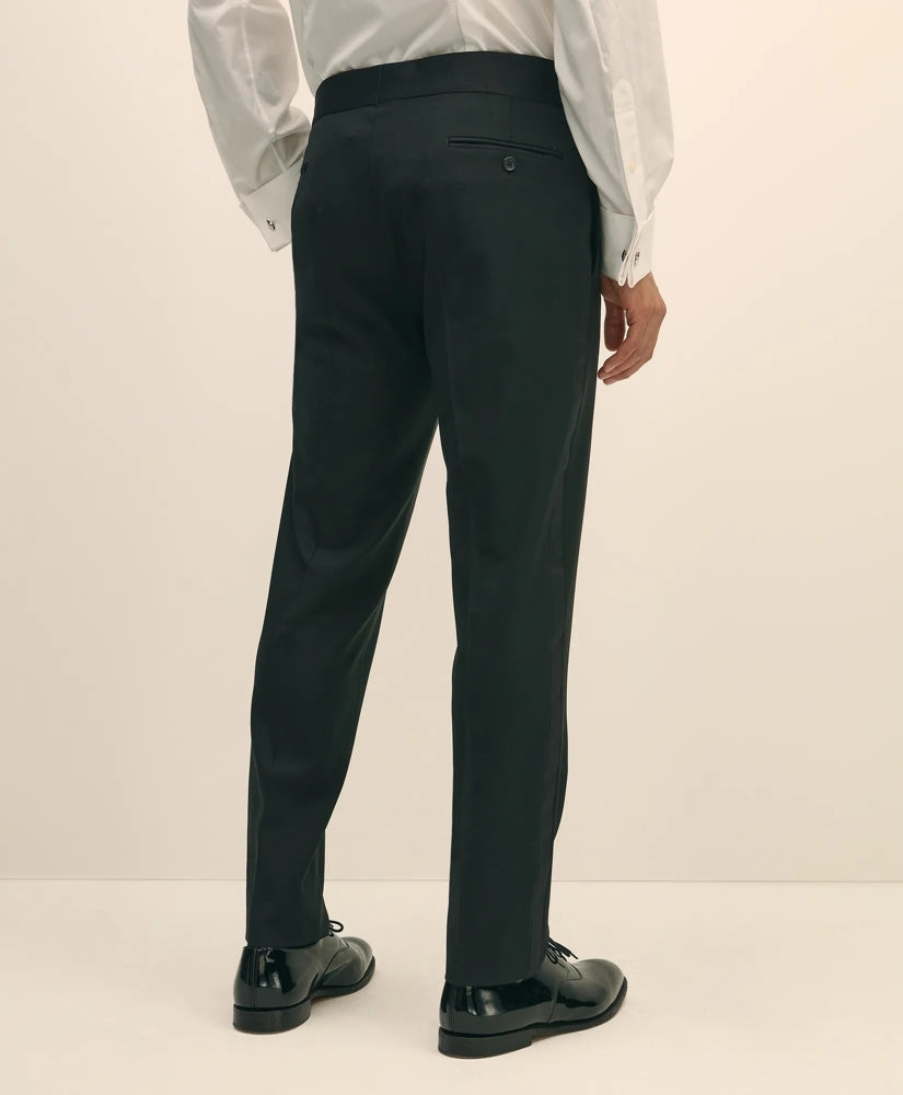 Brooks Brothers Explorer Collection Slim Fit Wool Tuxedo Pants