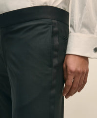 Brooks Brothers Explorer Collection Slim Fit Wool Tuxedo Pants