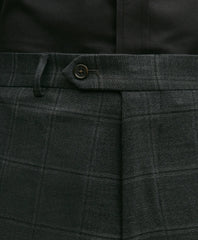 Brooks Brothers Explorer Collection Slim Fit Wool Windowpane Suit Pants