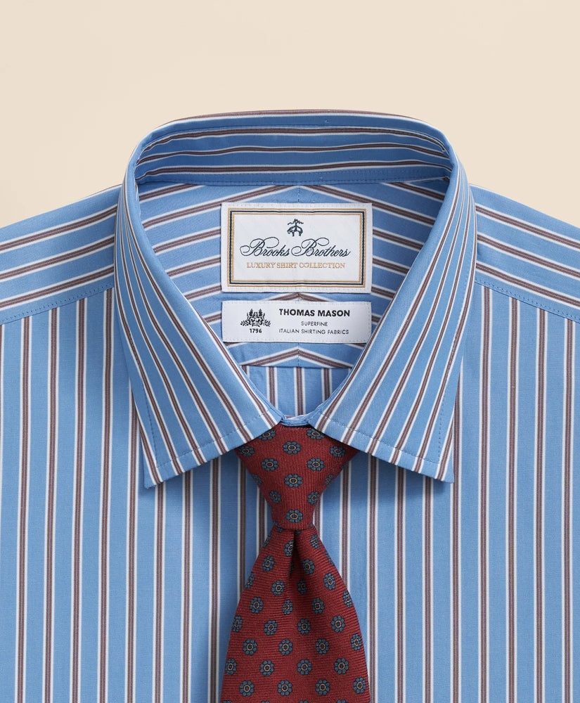 Stripe Dress Shirt Brooks Brothers X Thomas Mason® Cotton English Collar