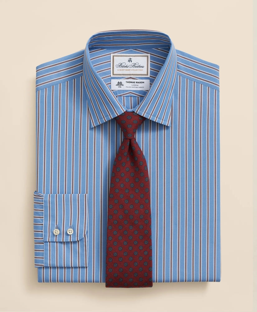 Stripe Dress Shirt Brooks Brothers X Thomas Mason® Cotton English Collar
