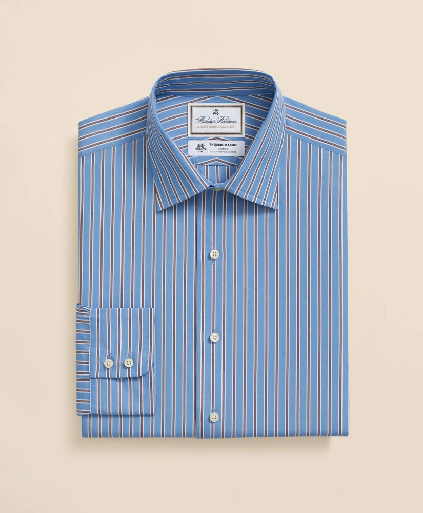 Stripe Dress Shirt Brooks Brothers X Thomas Mason® Cotton English Collar