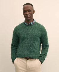 Brushed Wool Crewneck Sweater