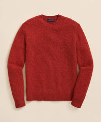 Brushed Wool Crewneck Sweater