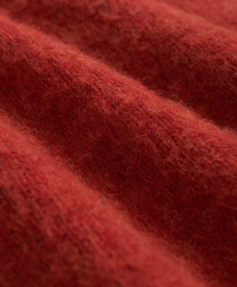 Brushed Wool Crewneck Sweater