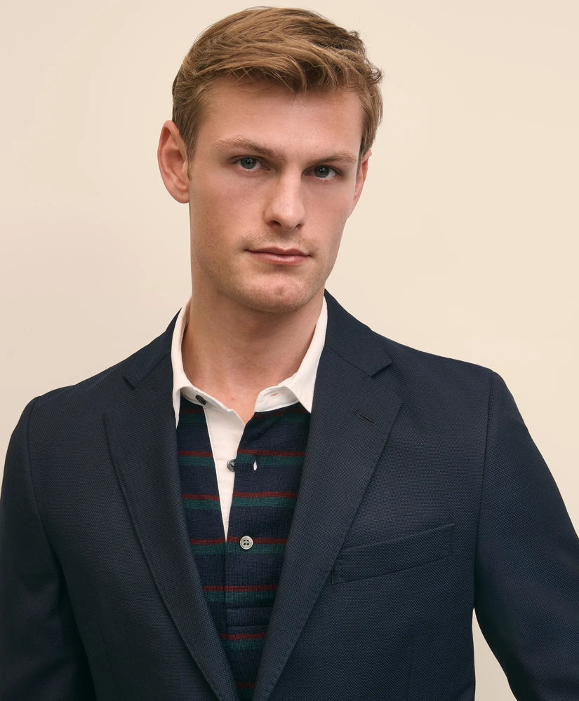 Classic Fit Wool Hopsack Sport Coat