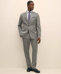 Classic Fit Wool Mini Houndstooth 1818 Suit