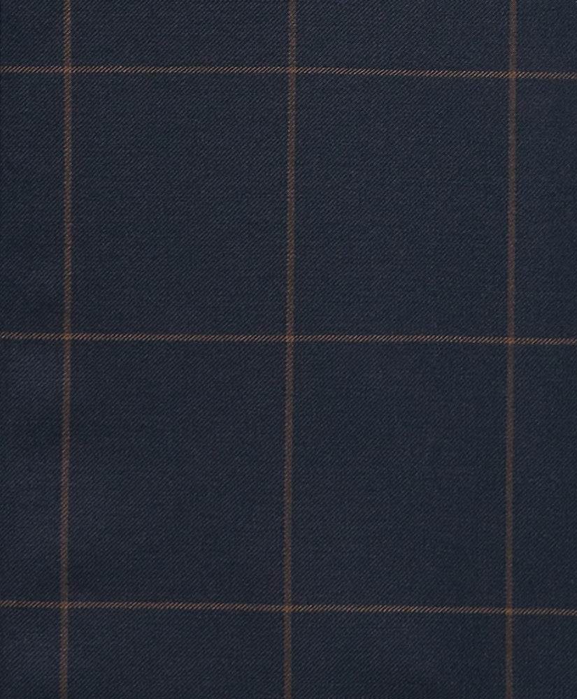 Classic Fit Wool Windowpane 1818 Suit