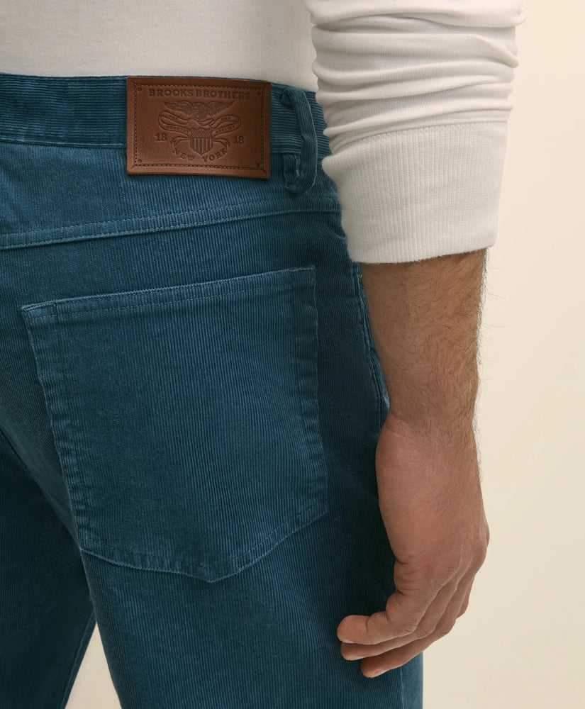 Cotton 5-Pocket Corduroy Pants