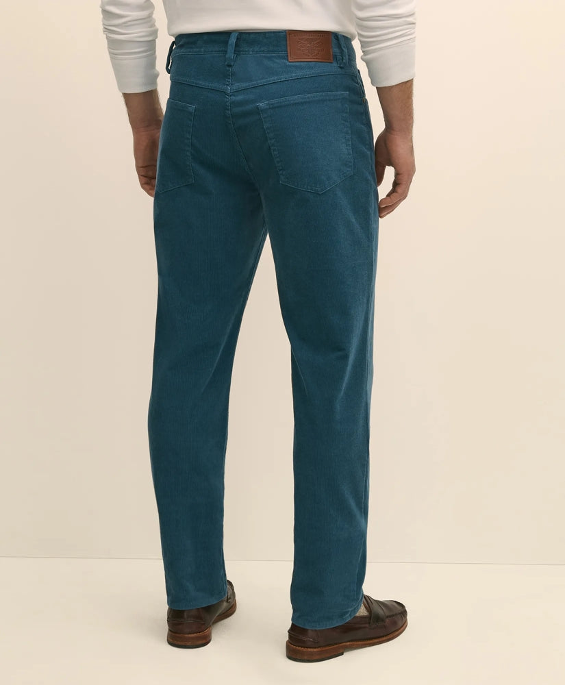 Cotton 5-Pocket Corduroy Pants