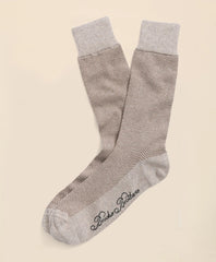 Cotton Blend Herringbone Socks