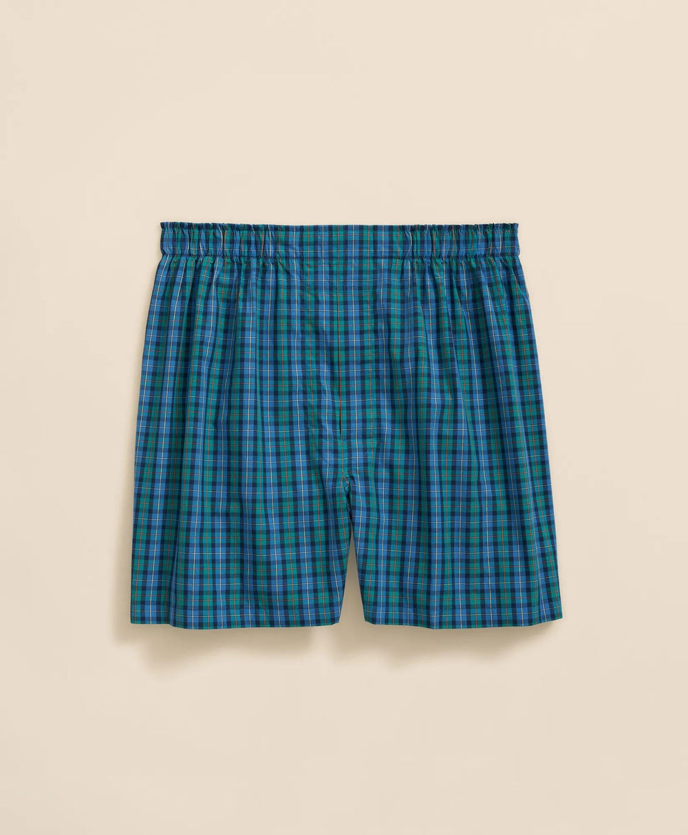 Cotton Broadcloth Tartan Boxers