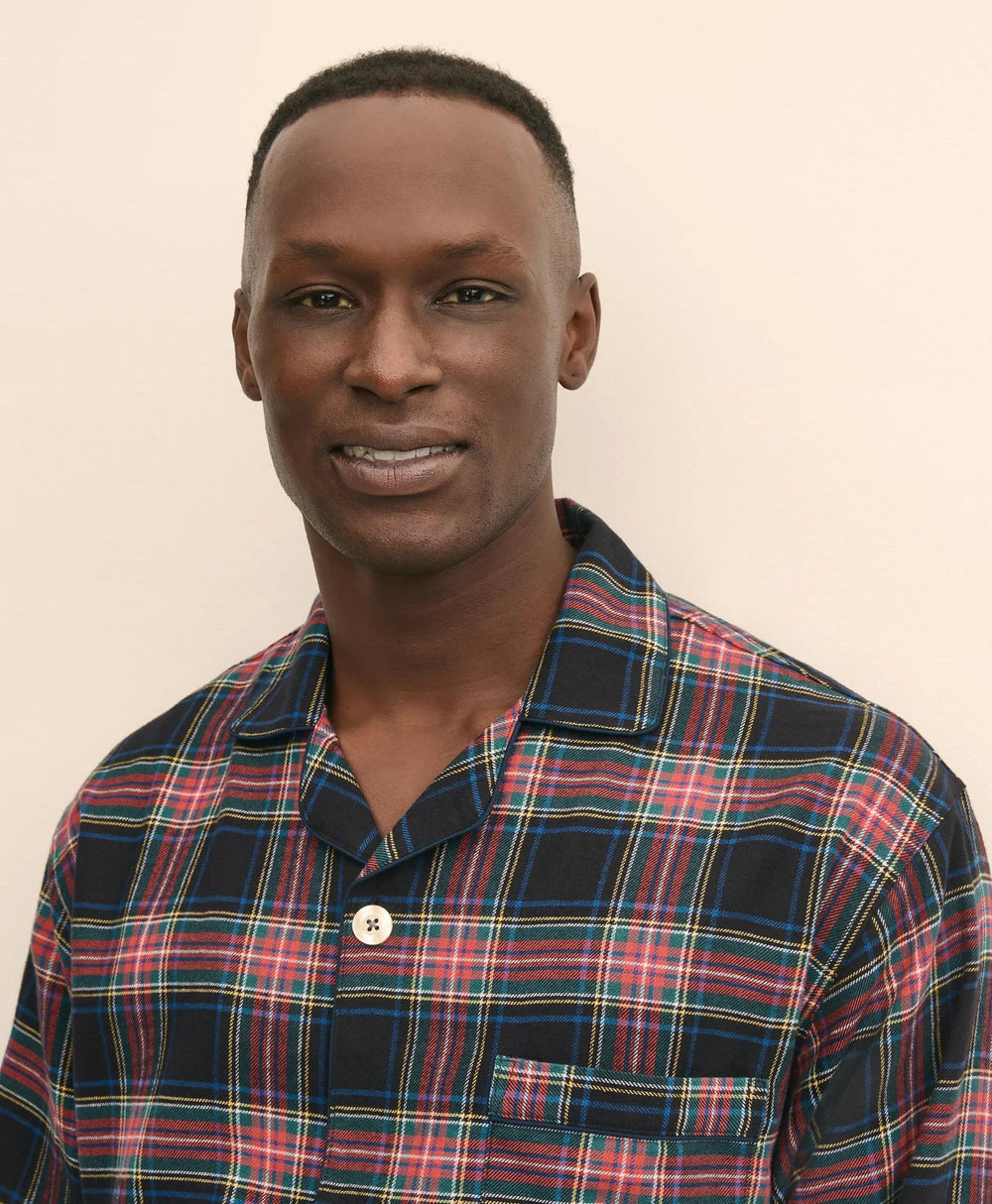Cotton Flannel Tartan Pajamas