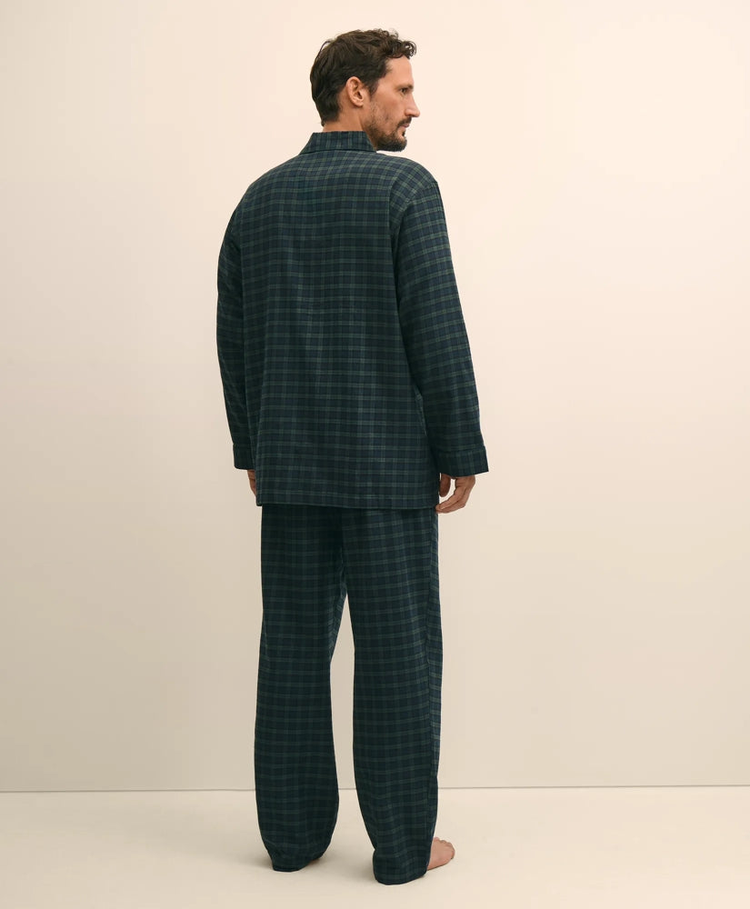 Cotton Flannel Tartan Pajamas