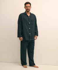 Cotton Flannel Tartan Pajamas