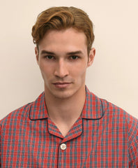 Cotton Broadcloth Tartan Pajamas