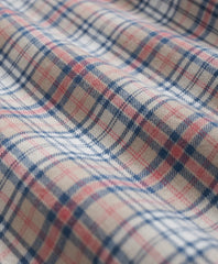 Cotton-Cashmere Flannel Plaid Sport Shirt