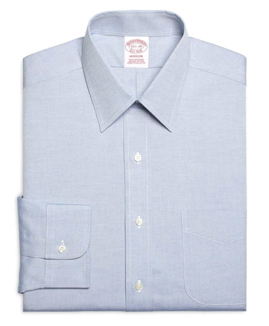 Madison Classic-Fit Dress Shirt, Forward Point Collar