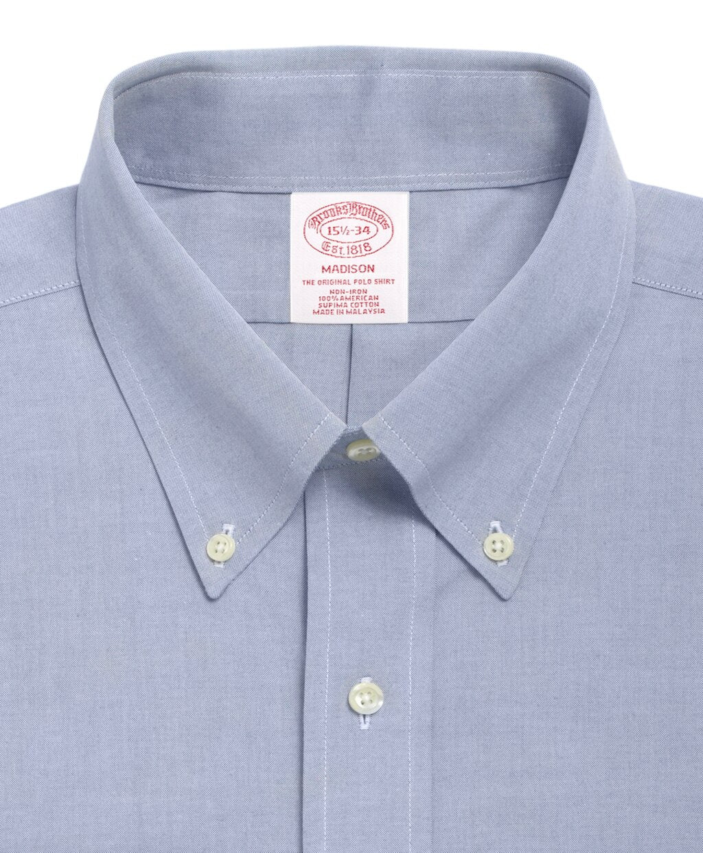 Madison Classic-Fit Dress Shirt, Non-Iron Button-Down Collar