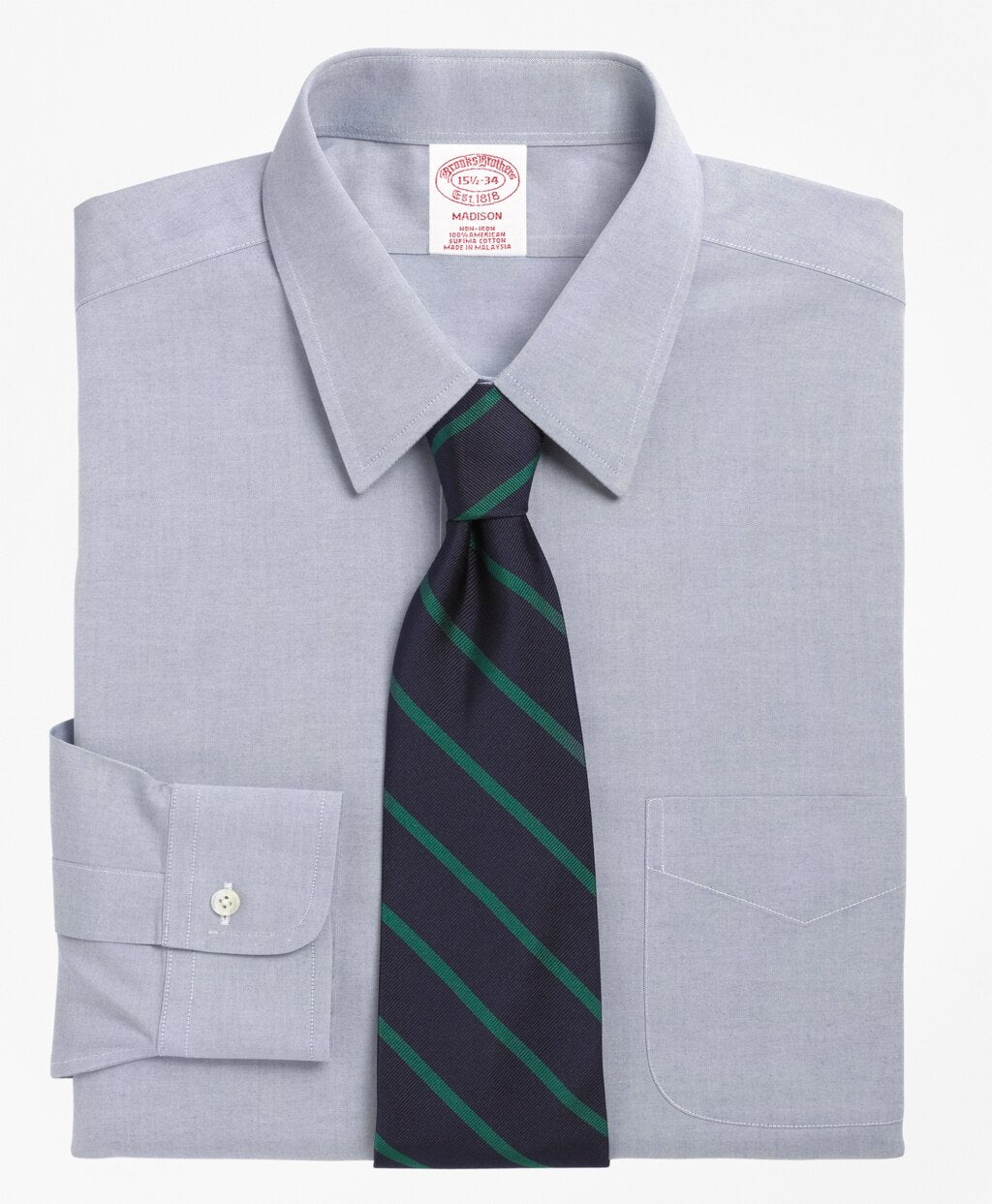 Madison Classic-Fit Dress Shirt, Non-Iron Point Collar