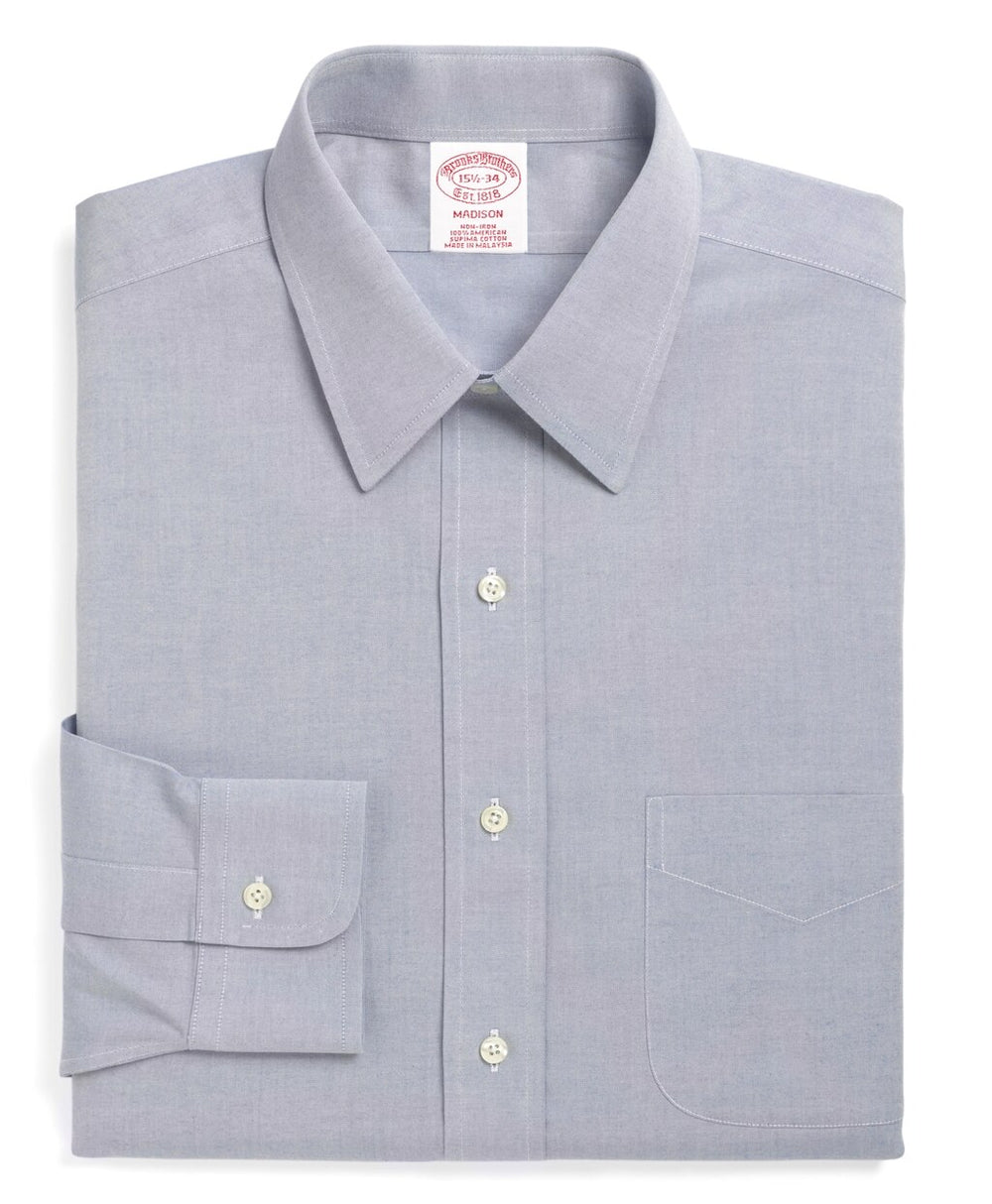 Madison Classic-Fit Dress Shirt, Non-Iron Point Collar