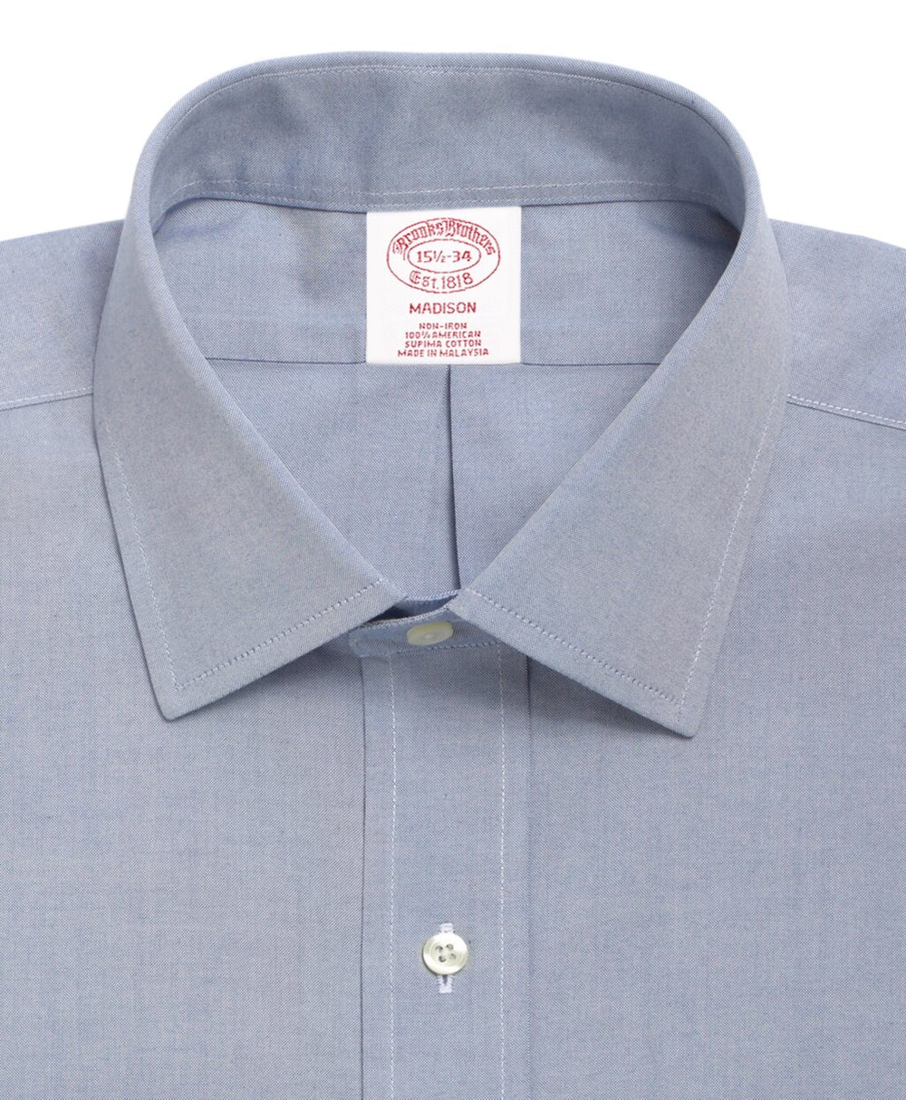 Madison Classic-Fit Dress Shirt, Non-Iron Spread Collar