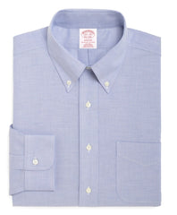 BrooksCool® Madison Classic-Fit Dress Shirt, Non-Iron Button-Down Collar