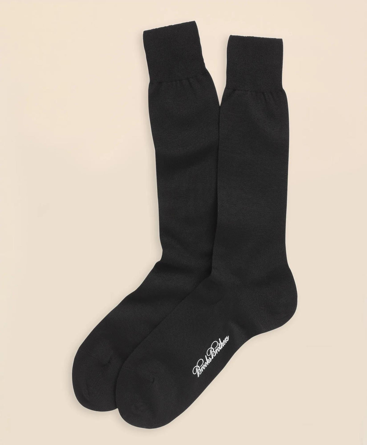 Egyptian Cotton Jersey Knit Crew Socks