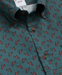 Friday Shirt Oxford Mallard Print