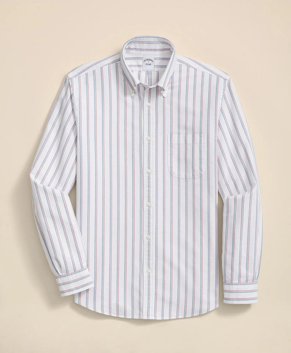 Oxford Ribbon Stripe Friday Shirt