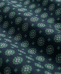 Friday Shirt Poplin Short-Sleeve Medallion Print