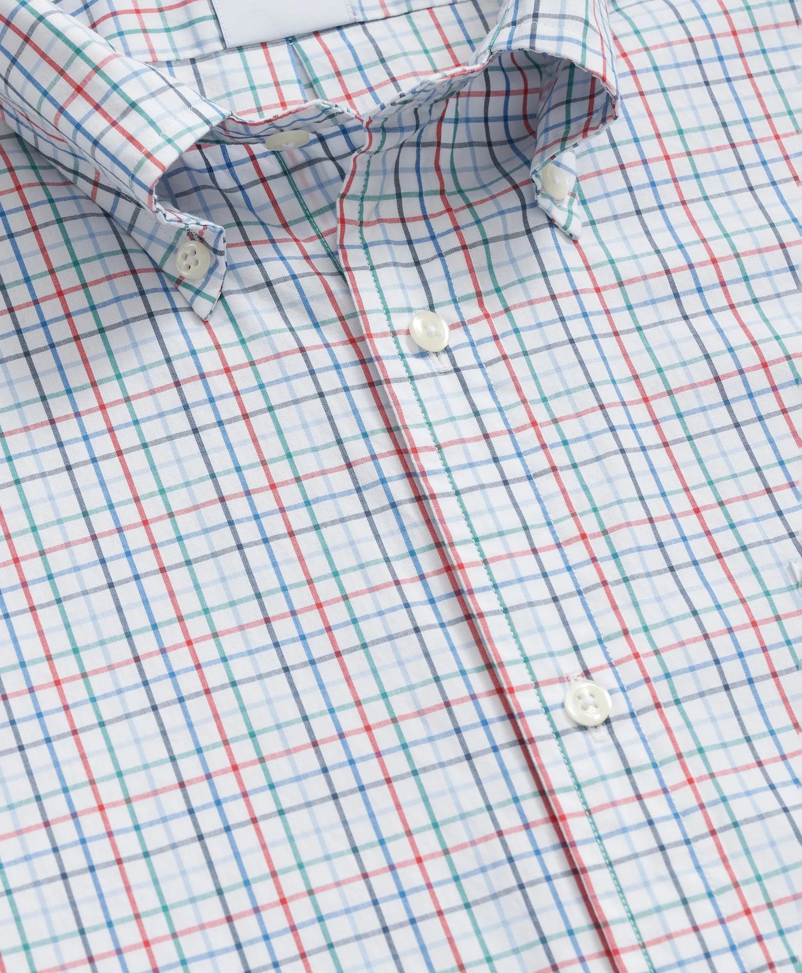 Poplin Short-Sleeve Tattersall Friday Shirt