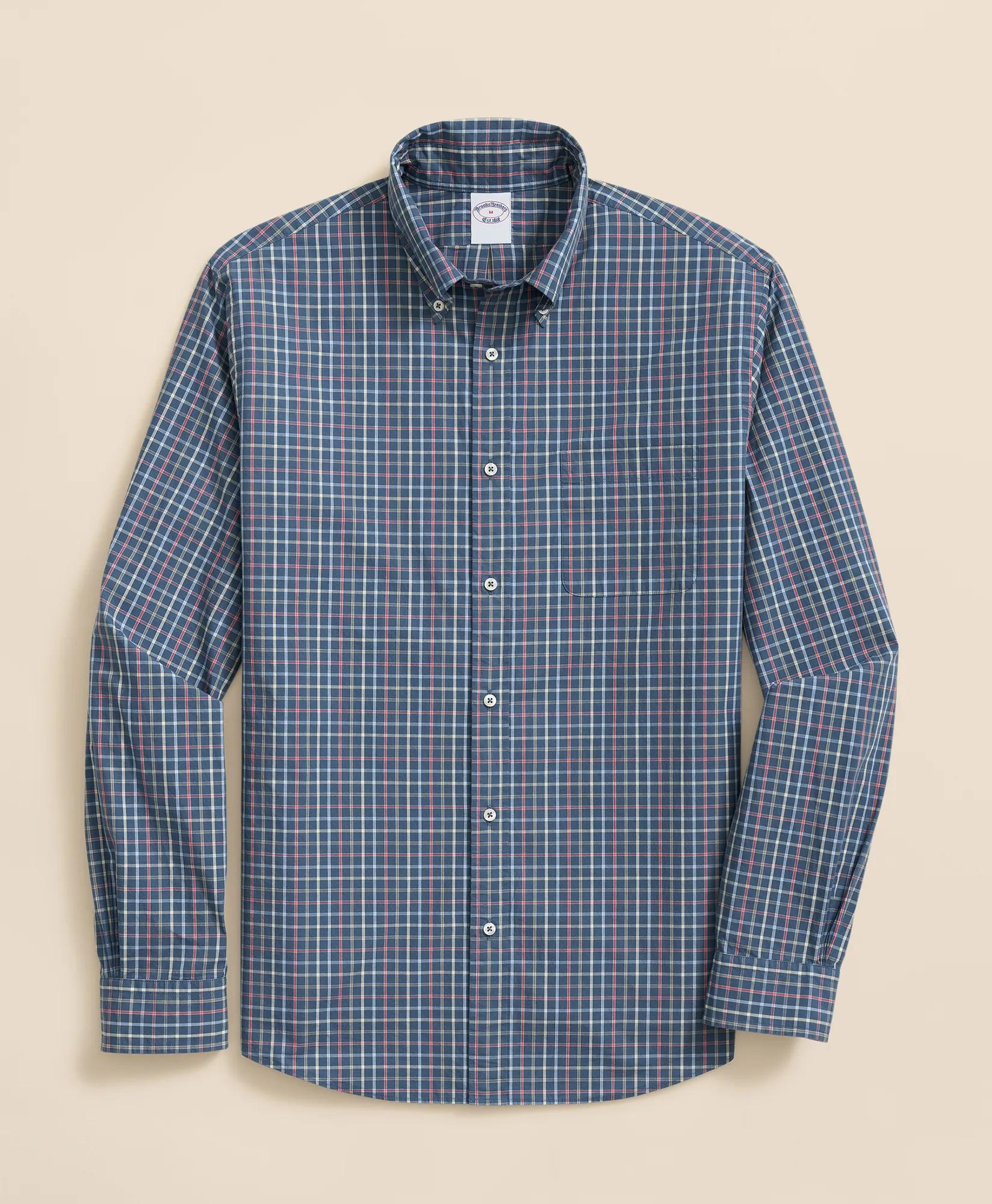 Poplin Windowpane Friday Shirt