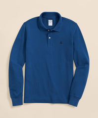 Golden Fleece® Stretch Supima® Long-Sleeve Polo Shirt