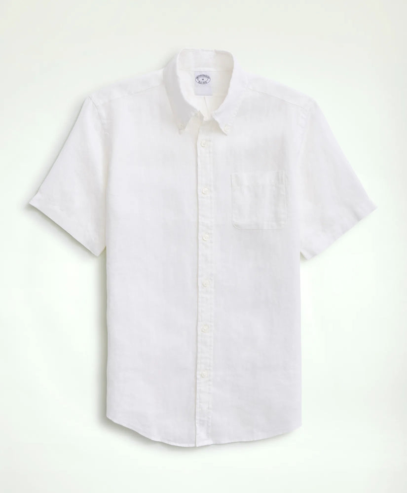 Irish Linen Short-Sleeve Sport Shirt