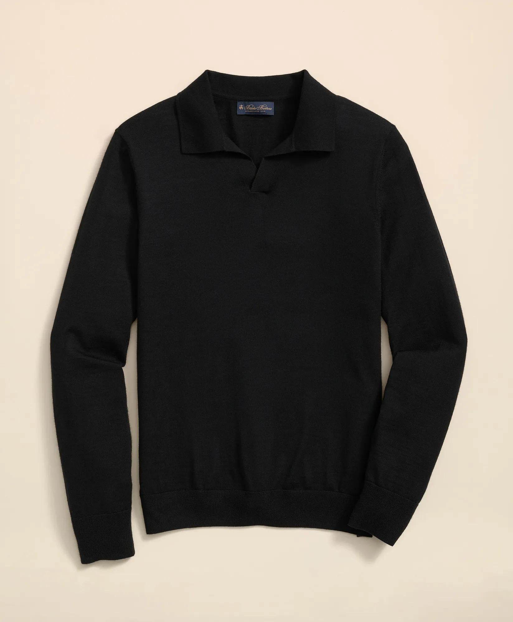 Johnny Collar Lightweight Luxe All-Season Sweater