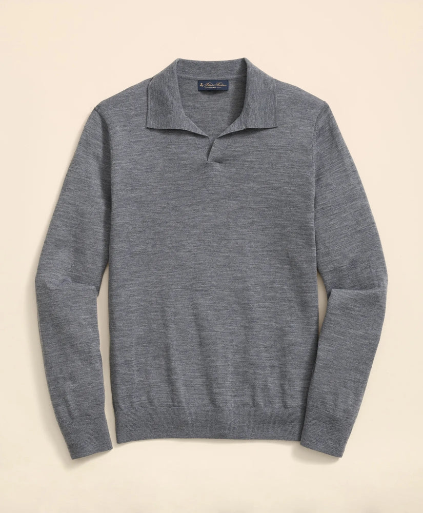 Johnny Collar Lightweight Luxe All-Season Sweater