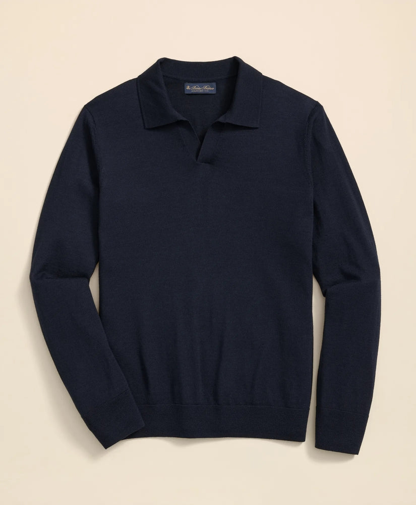 Johnny Collar Lightweight Luxe All-Season Sweater