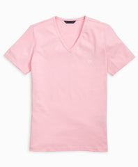 Stretch Cotton Jersey V-Neck T-Shirt