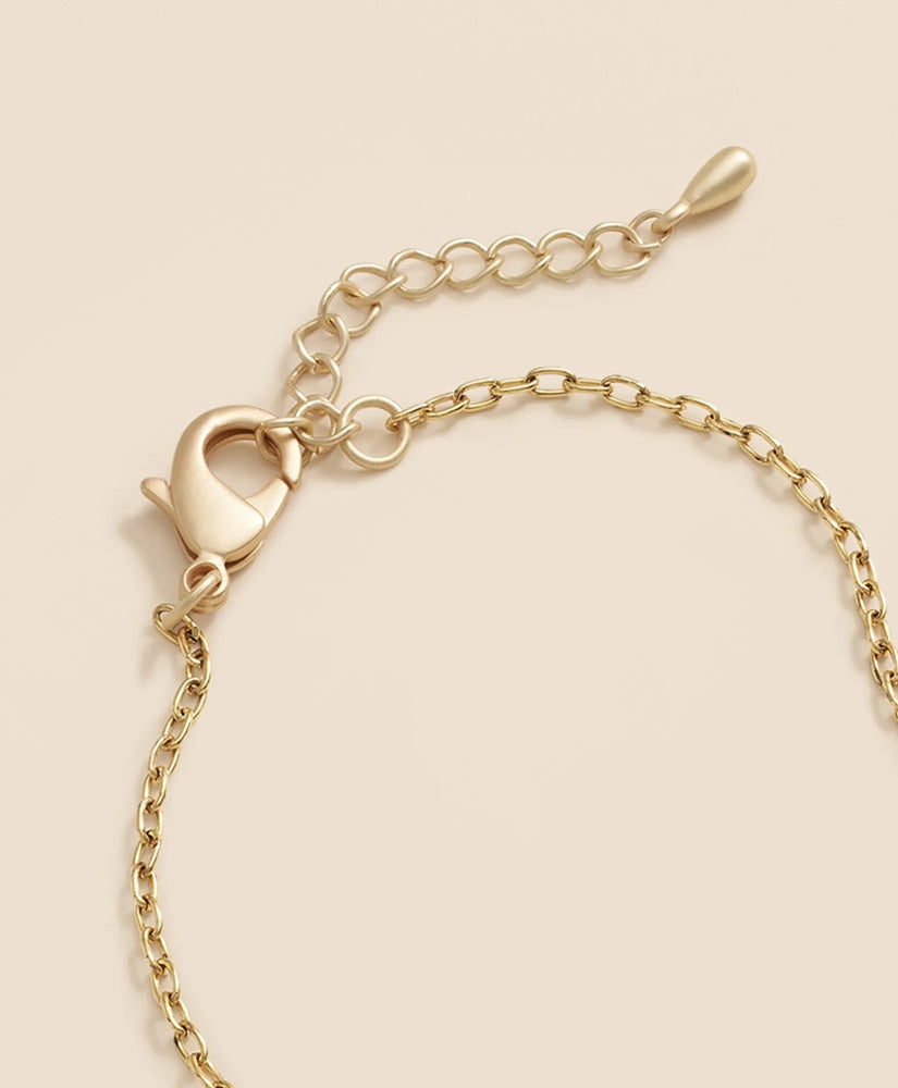 Loni Paul Asymmetrical Labradorite Bar Necklace in 14K Plated Gold