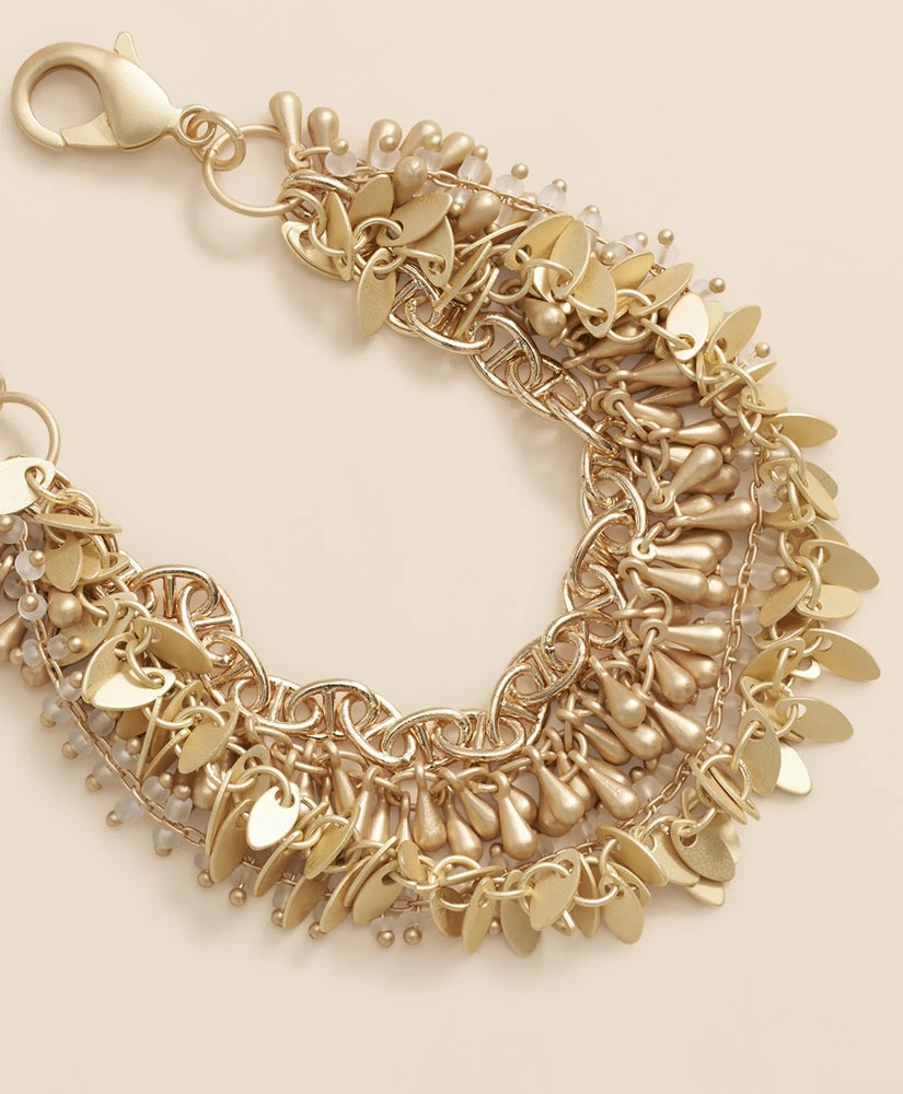 Loni Paul Multistrand Bracelet in 14K Plated Gold