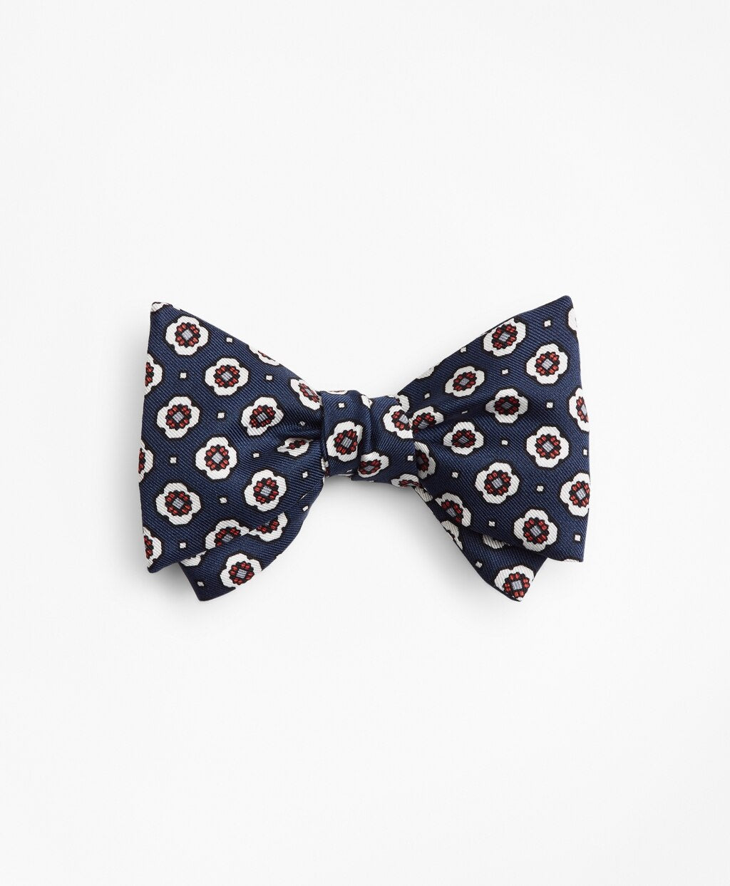 Medallion Print Bow Tie