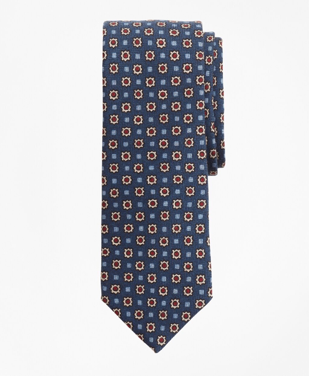Floral Neat Print Tie